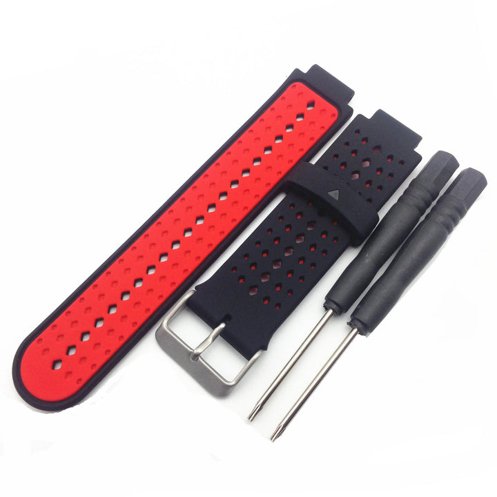 Silicone Replacement Strap for Garmin Forerunner 235/220/230/620/630/735XT