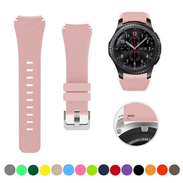 Universal Silicone Watch Band 20/22mm