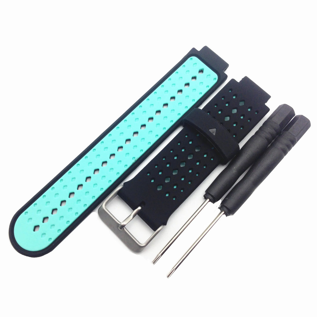 Silicone Replacement Strap for Garmin Forerunner 235/220/230/620/630/735XT