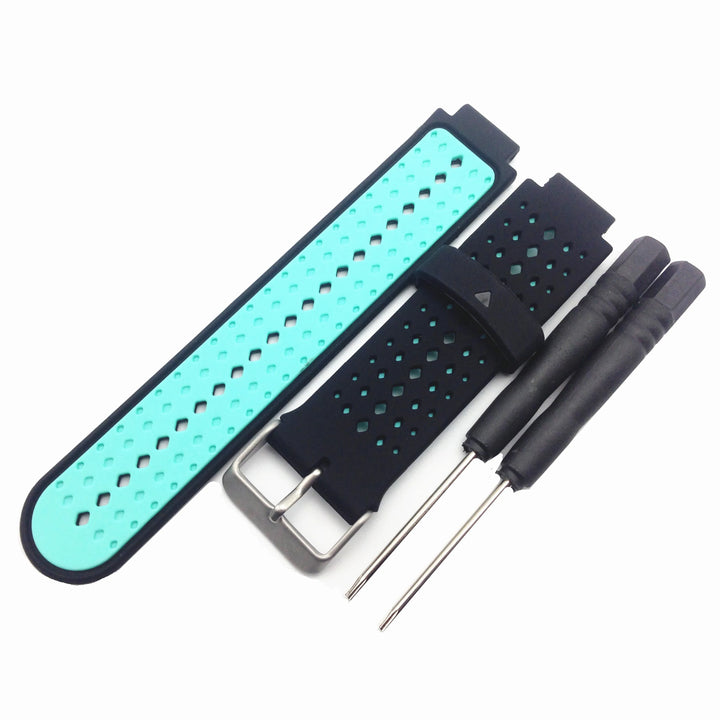 Silicone Replacement Strap for Garmin Forerunner 235/220/230/620/630/735XT