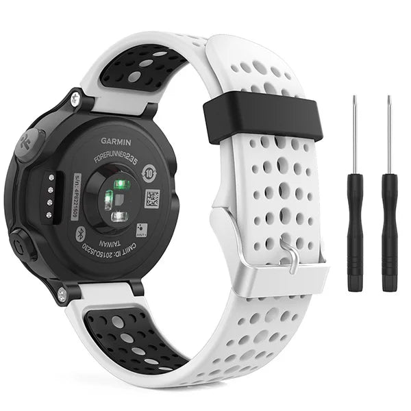 Silicone Watch Strap for Garmin Forerunner Series with Removal Tool