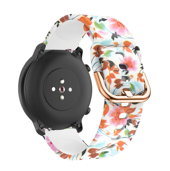 Silicone Watch Strap – 20/22mm for Huawei GT2/GT3 & Garmin Forerunner