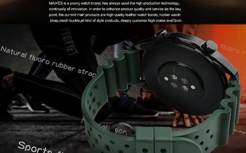 Quick Release Watch Bands 20mm 22mm 24mm Watch Accessories Sport Rubber Watch Strap Smart Watch Bracelet Belt