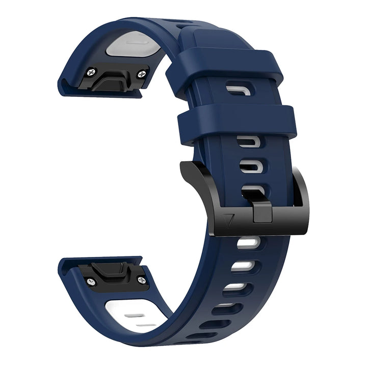 QuickFit Silicone Strap for Garmin Fenix Series (22-26mm)