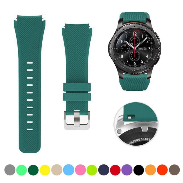 Universal Silicone Watch Band 20/22mm