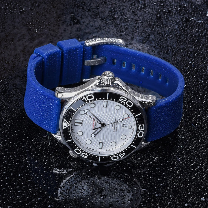 JUELONG Premium Silicone Watch Band 20mm Quick Release Rubber Strap Waterproof Men Women Replacement Watchband