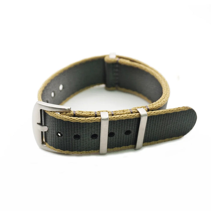 NATOBELT High Quality Army Sports Nylon Seatbelts Sailcloth Strap 20mm 22mm Fabric Nylon Watchbands For 007 Bond