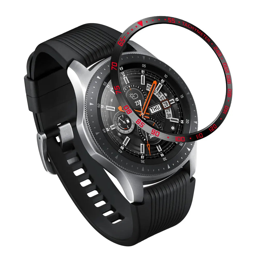 Stainless Steel Bezel Ring for Huawei Watch GT2 46mm & Samsung Galaxy Watch 46mm/Gear S3
