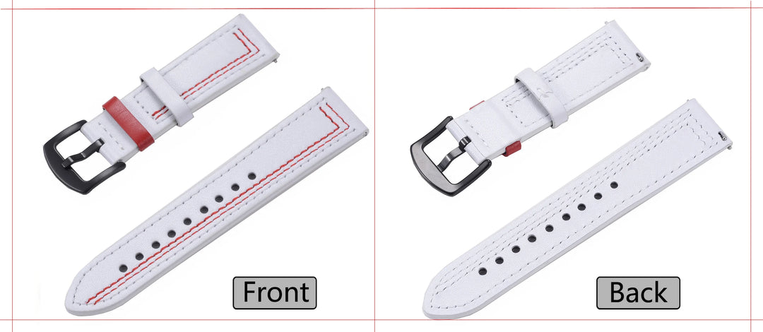 Vintage Genuine Leather Watch Strap 20/22mm