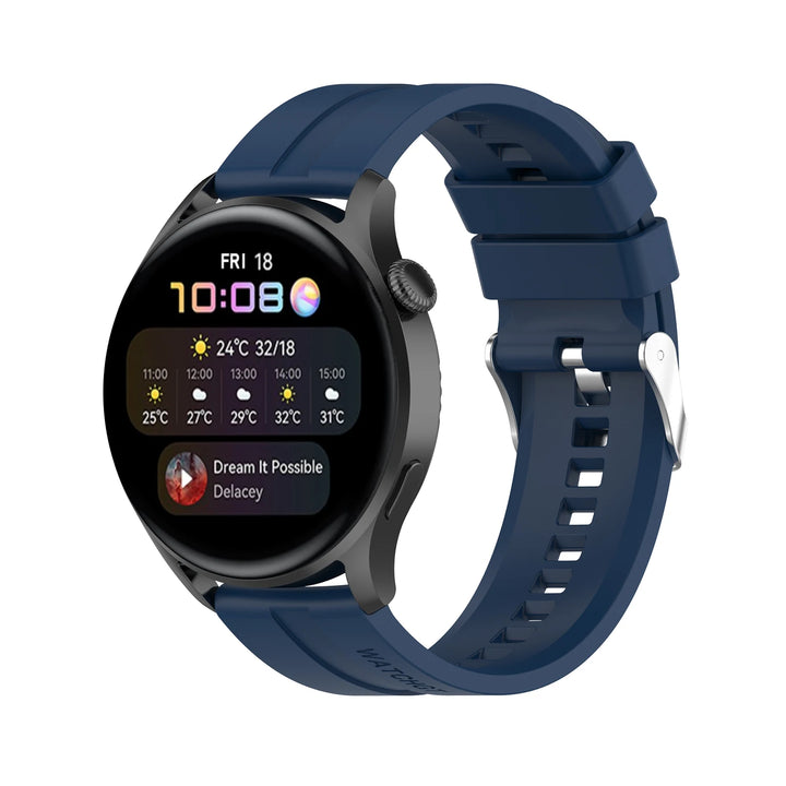 22mm Silicone Watch Strap for Huawei GT2 Pro, GT3 & Honor Magic 2 – 46mm