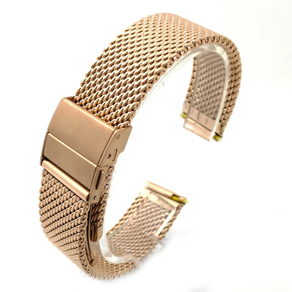 Premium Stainless Steel Watch Strap 18–22mm Quick Release