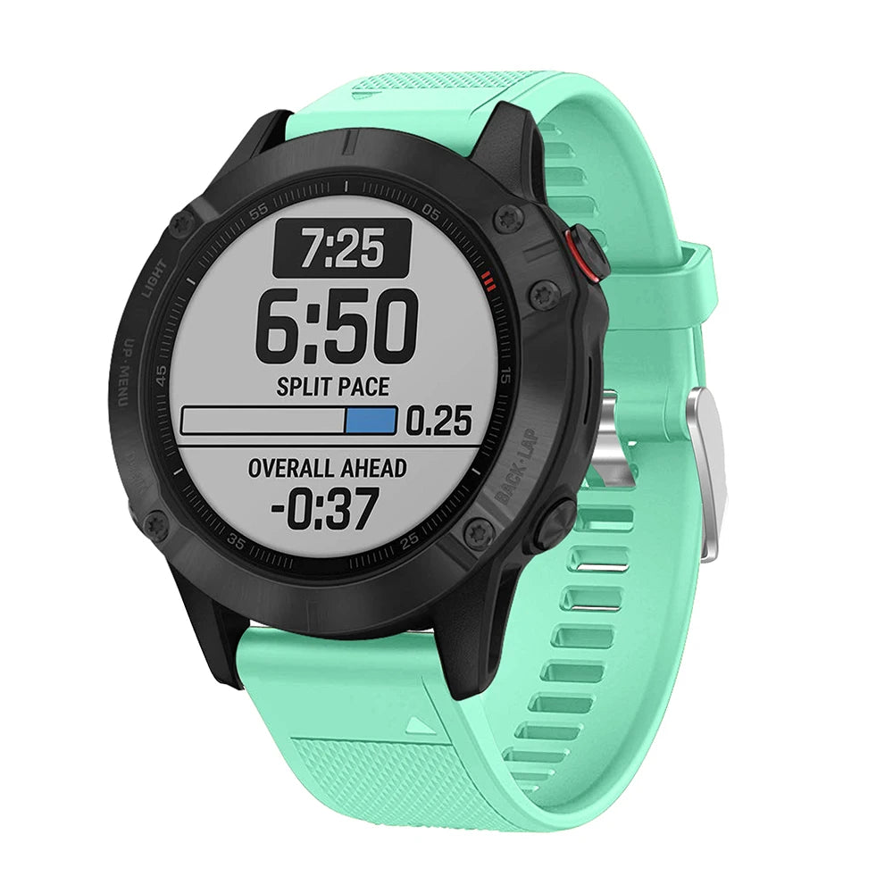 22mm Quick-Fit Silicone Strap – Garmin Fenix, EPIX & Tactix