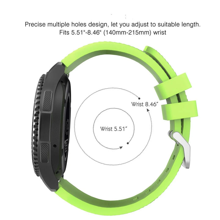 Universal Silicone Watch Band 20/22mm