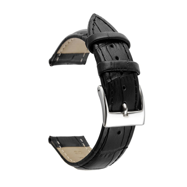 Premium Genuine Leather Watch Strap 12–24mm (With Tool)