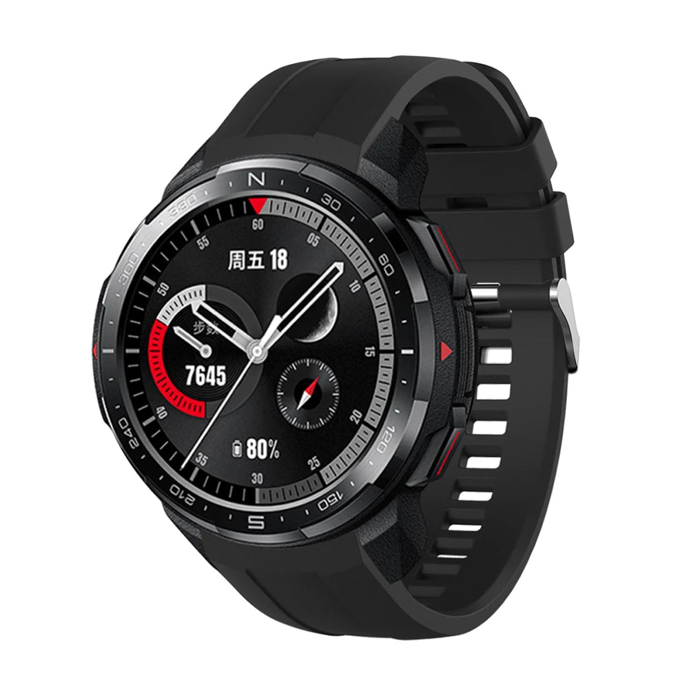 22mm Silicone Watch Strap for Huawei Honor Watch GS Pro