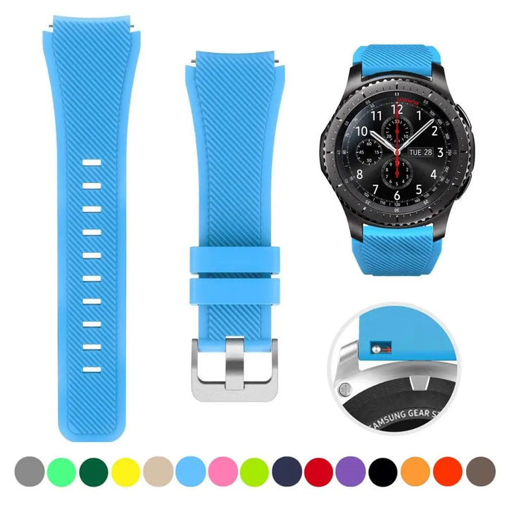 Universal Silicone Watch Band 20/22mm