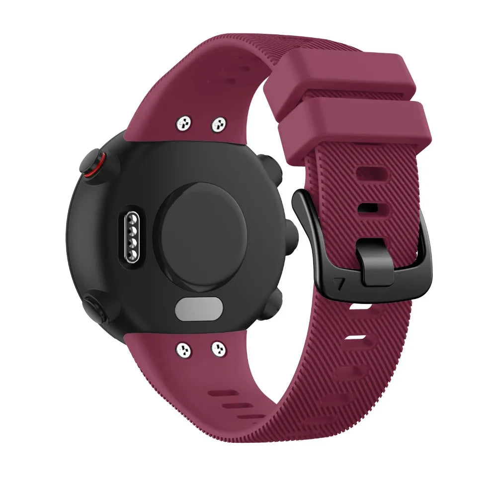 Silicone Watch Strap for Garmin Forerunner 45/45S & Swim 2