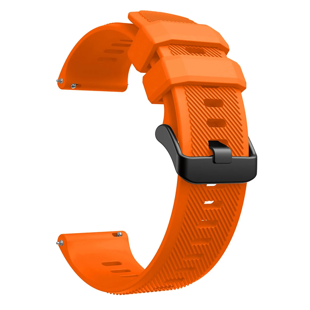 22mm Silicone Watch Strap for Garmin Forerunner 745