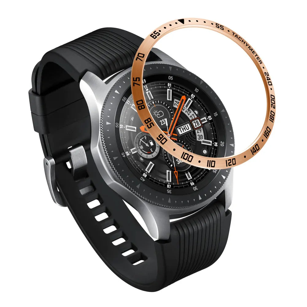 Stainless Steel Bezel Ring for Huawei Watch GT2 46mm & Samsung Galaxy Watch 46mm/Gear S3