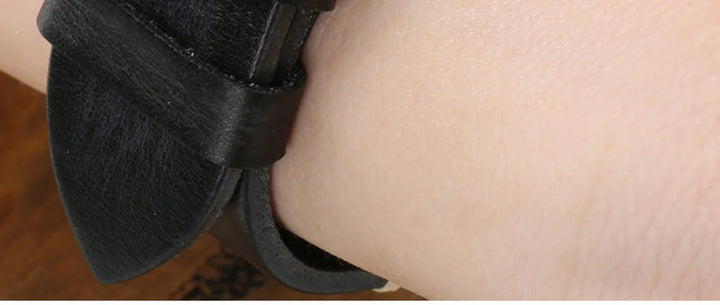 MAIKES Stainless Steel Watch Buckle 16mm 18mm 20mm 22mm 24mm Leather Strap Watch Clasp Black Rose Gold