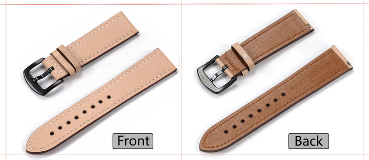 Vintage Genuine Leather Watch Strap 20/22mm