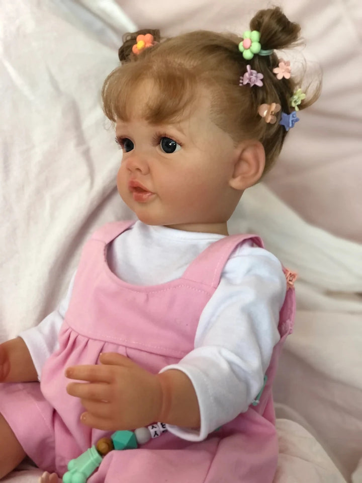 55 cm Princess Betty Full Body Silicone Reborn Toddler Girl – Waterproof Realistic Doll