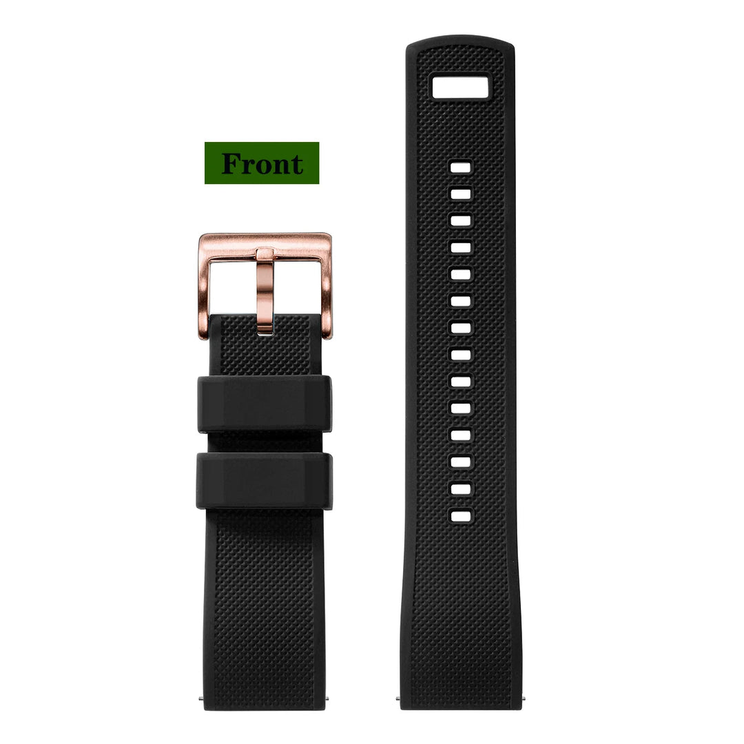 Premium Silicone Quick-Release Watch Band 18/20/22mm