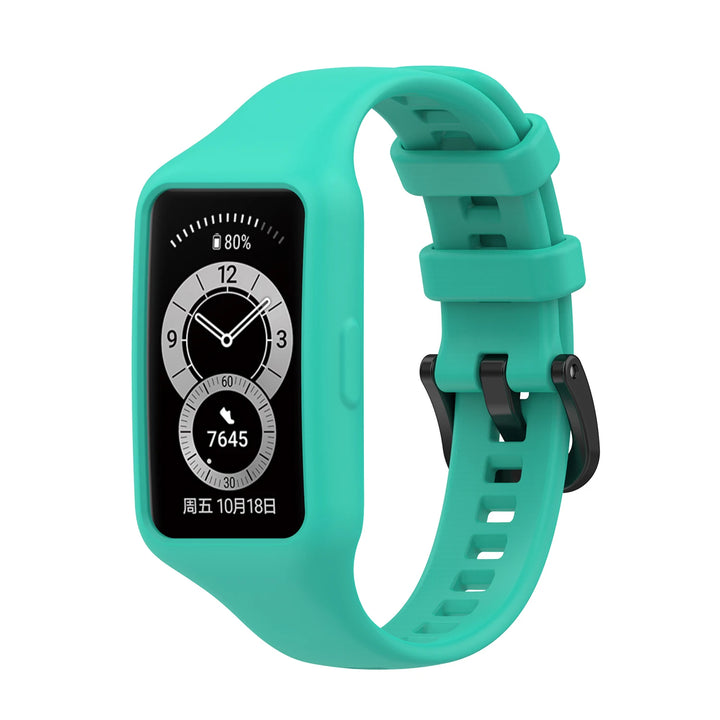 Silicone Strap with Case for Huawei Band 6/7 & Honor Band 6/7