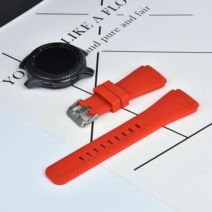 Universal Silicone Watch Band 20/22mm