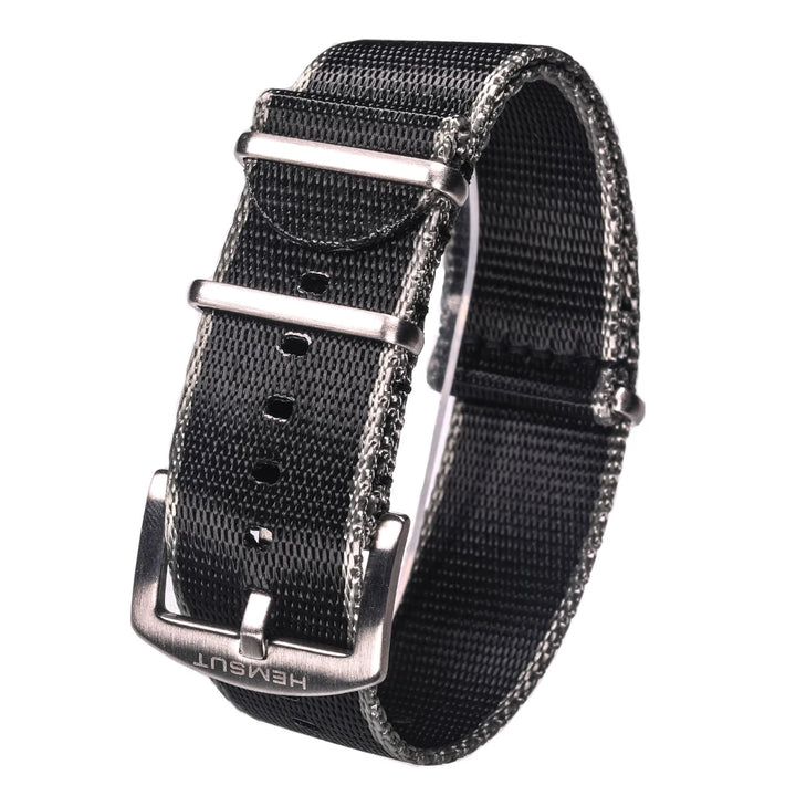 HEMSUT One-Piece Nylon Watch Strap (18-24mm)