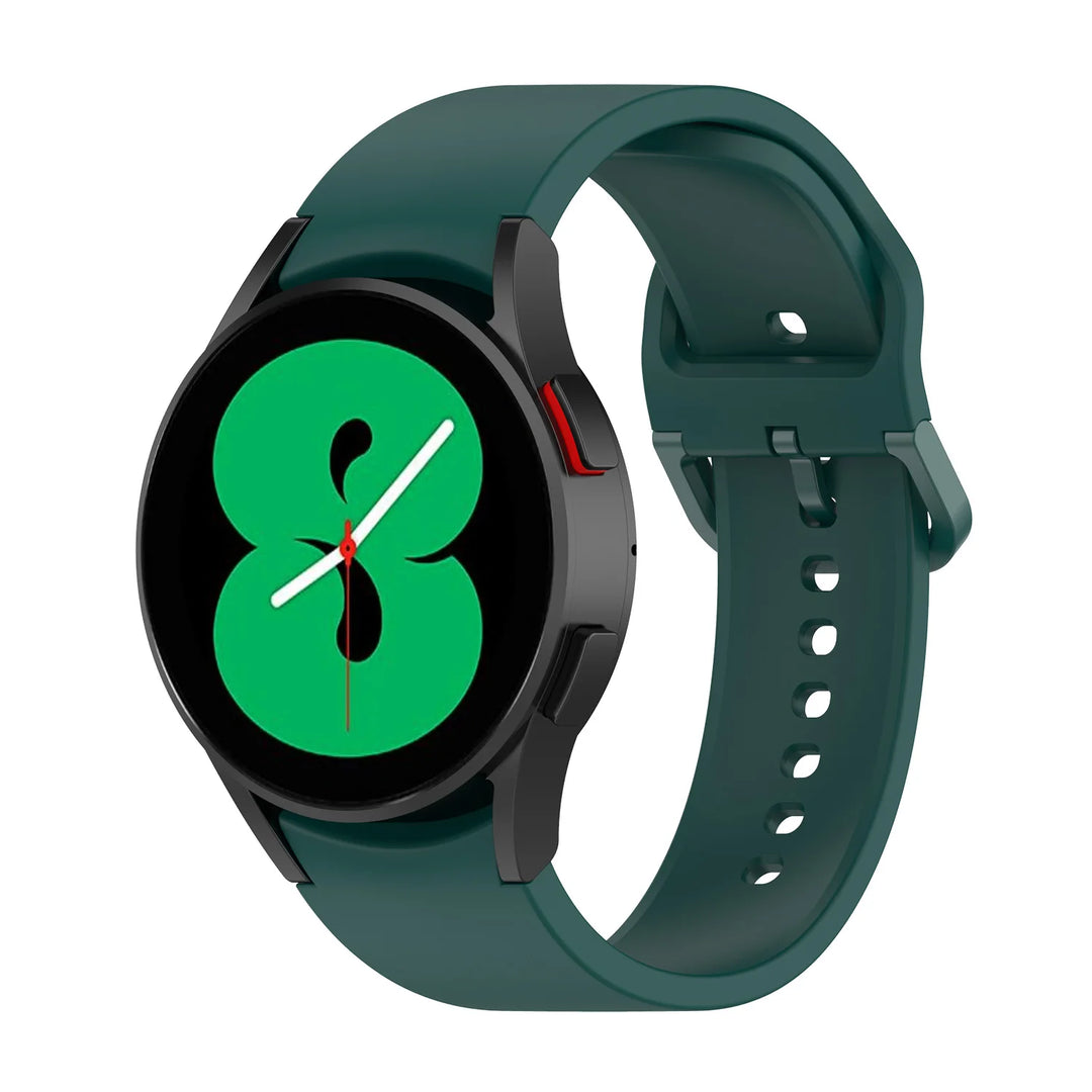 20mm Silicone Watch Strap for Samsung Galaxy Watch 40–46mm Sports Band