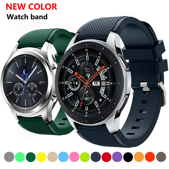 Universal Silicone Watch Band 20/22mm