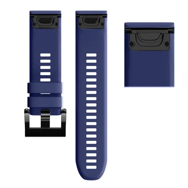 QuickFit Silicone Watch Strap 20/22/26mm for Garmin Fenix & Epix Gen2