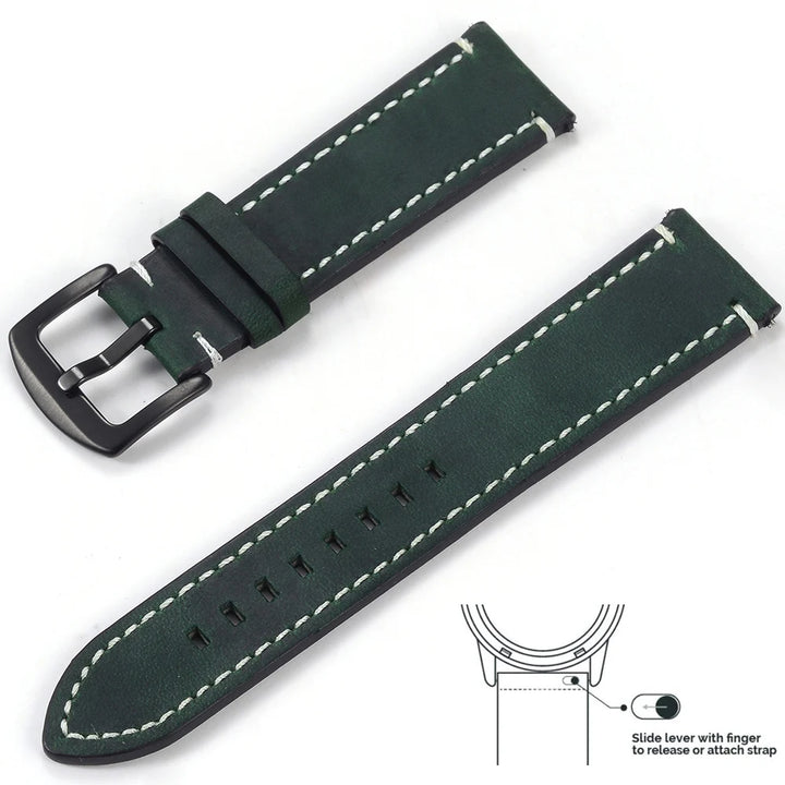 Universal Silicone Watch Strap 20mm/22mm for Samsung, Huawei & Amazfit