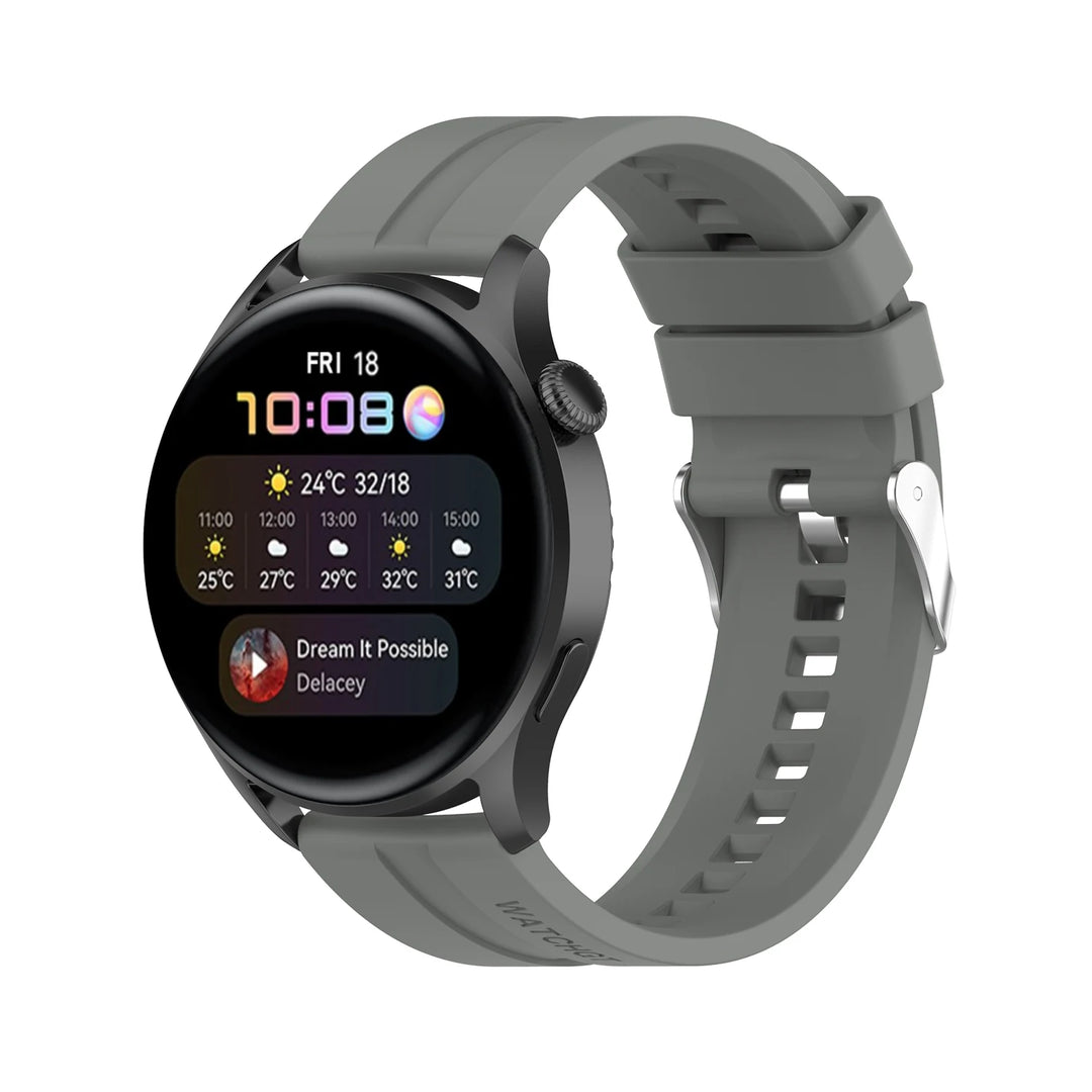 22mm Silicone Watch Strap for Huawei GT2 Pro, GT3 & Honor Magic 2 – 46mm