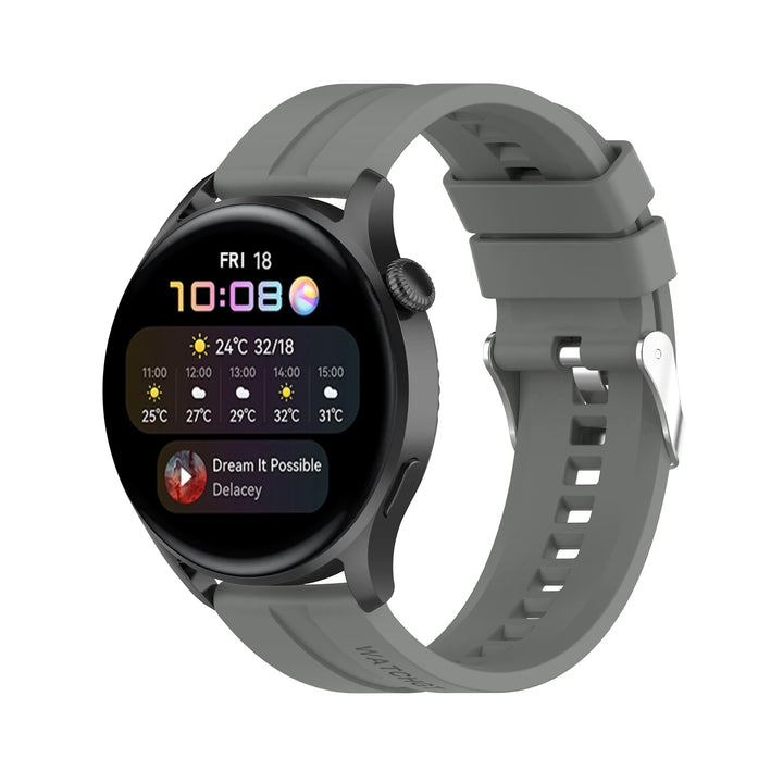 22mm Silicone Watch Strap for Huawei GT2 Pro, GT3 & Honor Magic 2 – 46mm