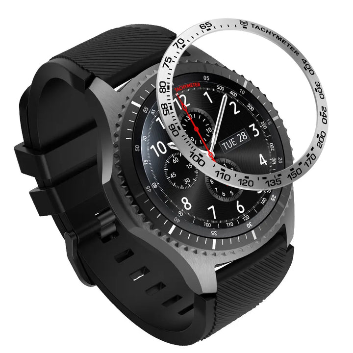 Stainless Steel Bezel Ring for Huawei Watch GT2 46mm & Samsung Galaxy Watch 46mm/Gear S3