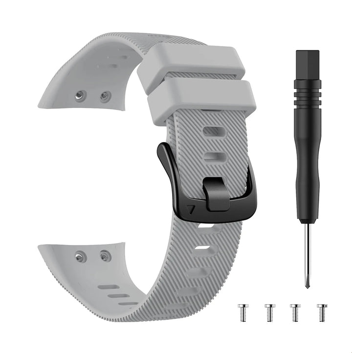 Silicone Watch Strap for Garmin Forerunner 45/45S & Swim 2