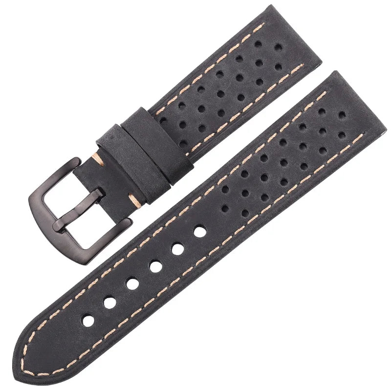 Cowhide Leather Watch Strap 20-22mm for Samsung Galaxy Watch