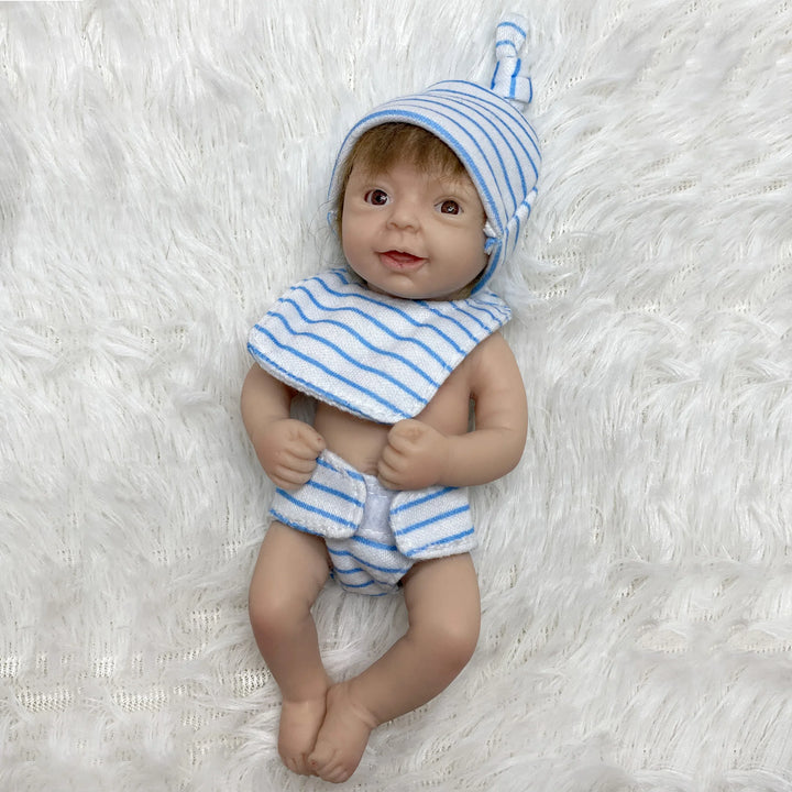 Palm 6″ Silicone Mini Reborn Doll