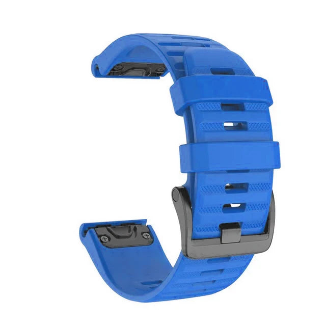 Silicone Watch Strap for Garmin Fenix & Epix Series – 20/22/26mm