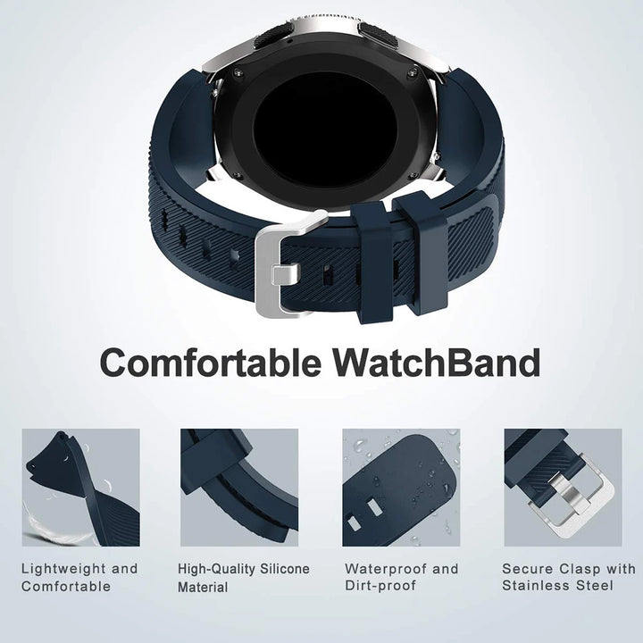 Universal Silicone Watch Band 20/22mm