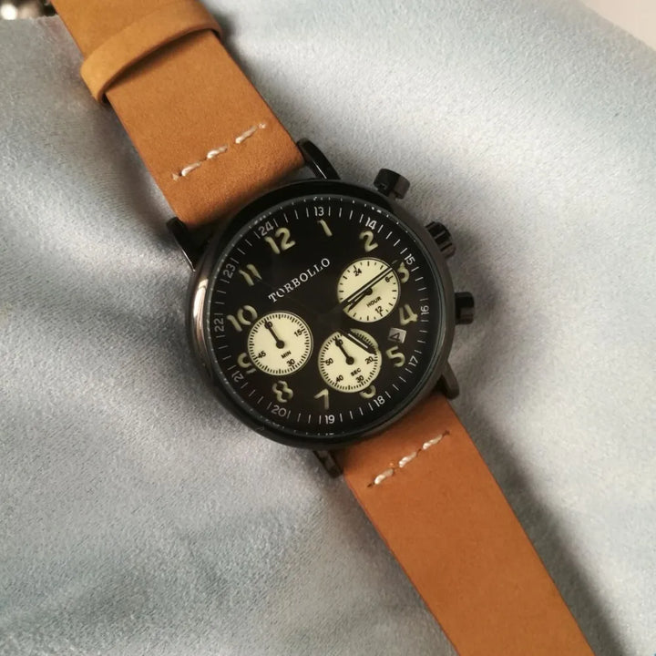 Hemsut Quick Release Leather Watch Bands Saddle Calf Handmade Vintage Leather Watch Strap 18mm 20mm 22mm