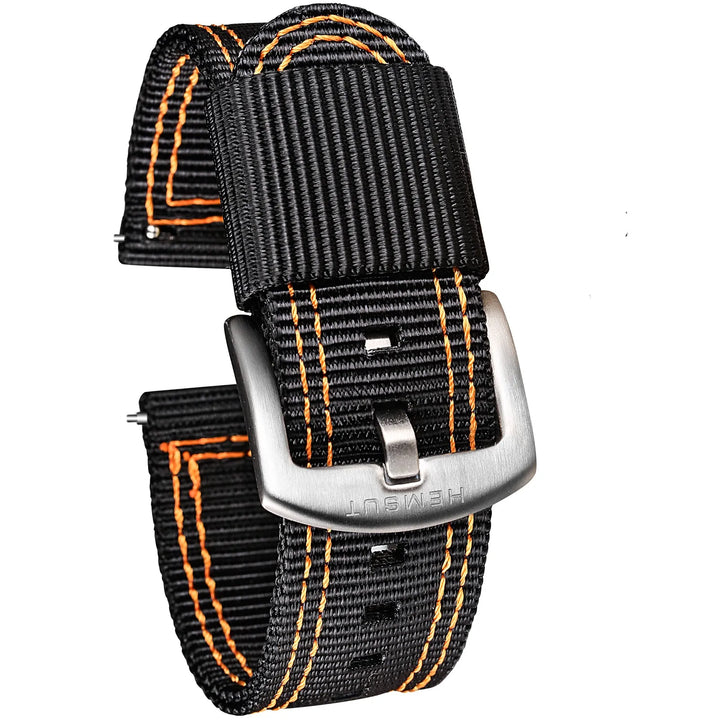 Military Nylon Quick-Release Watch Band (18-24mm)