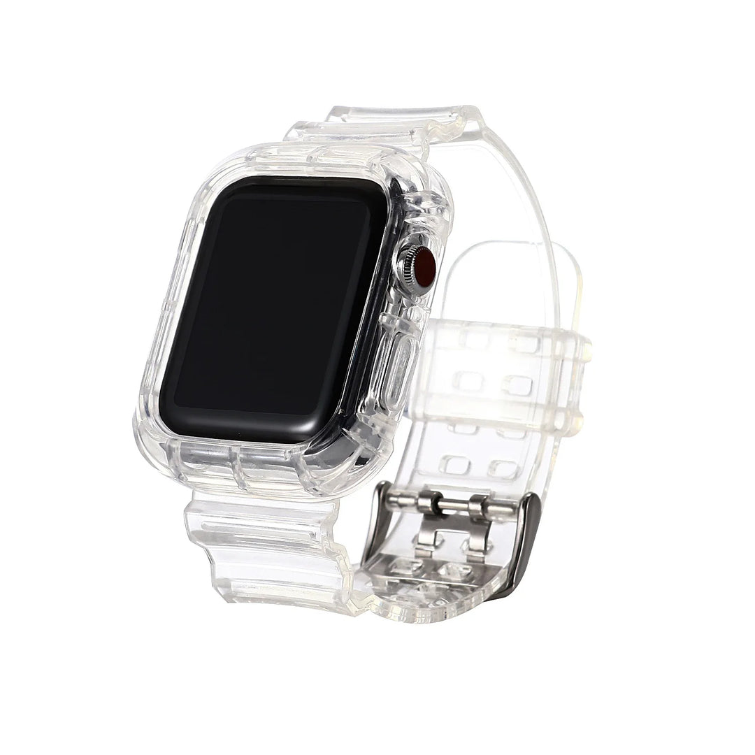 Silicone Watch Strap for Apple Watch (38–44mm)