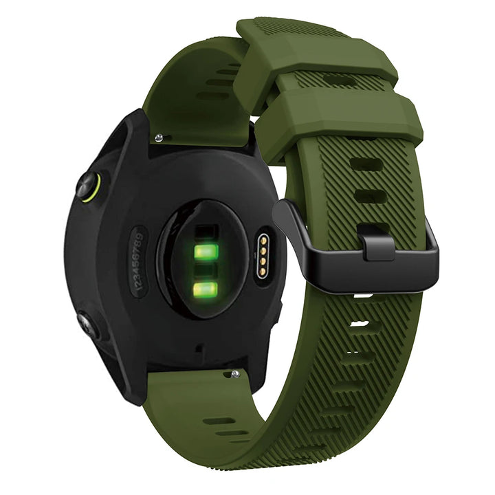 22mm Silicone Watch Strap for Garmin Forerunner 745
