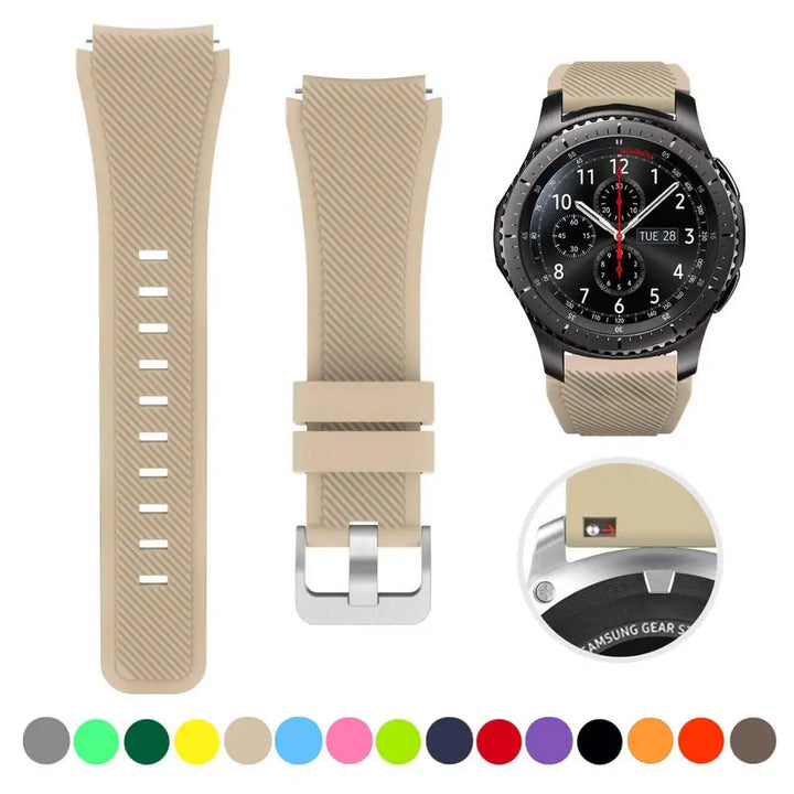 Universal Silicone Watch Band 20/22mm