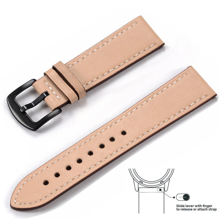 Universal Silicone Watch Strap 20mm/22mm for Samsung, Huawei & Amazfit