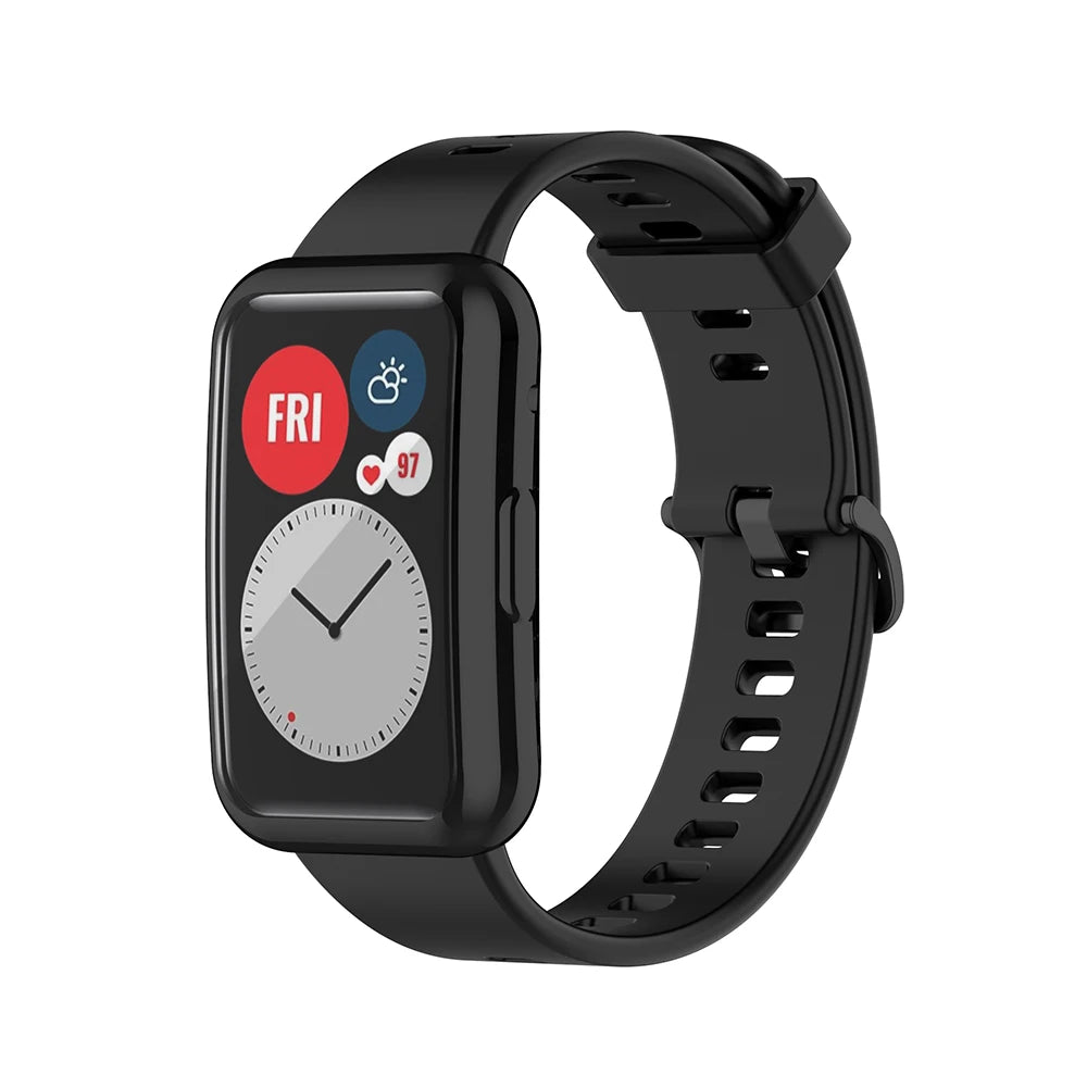 Full-Screen TPU Protective Case for Huawei Watch Fit
