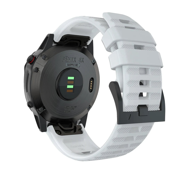 Quick-Fit Silicone Watch Strap – 22–26mm for Garmin Fenix & Epix